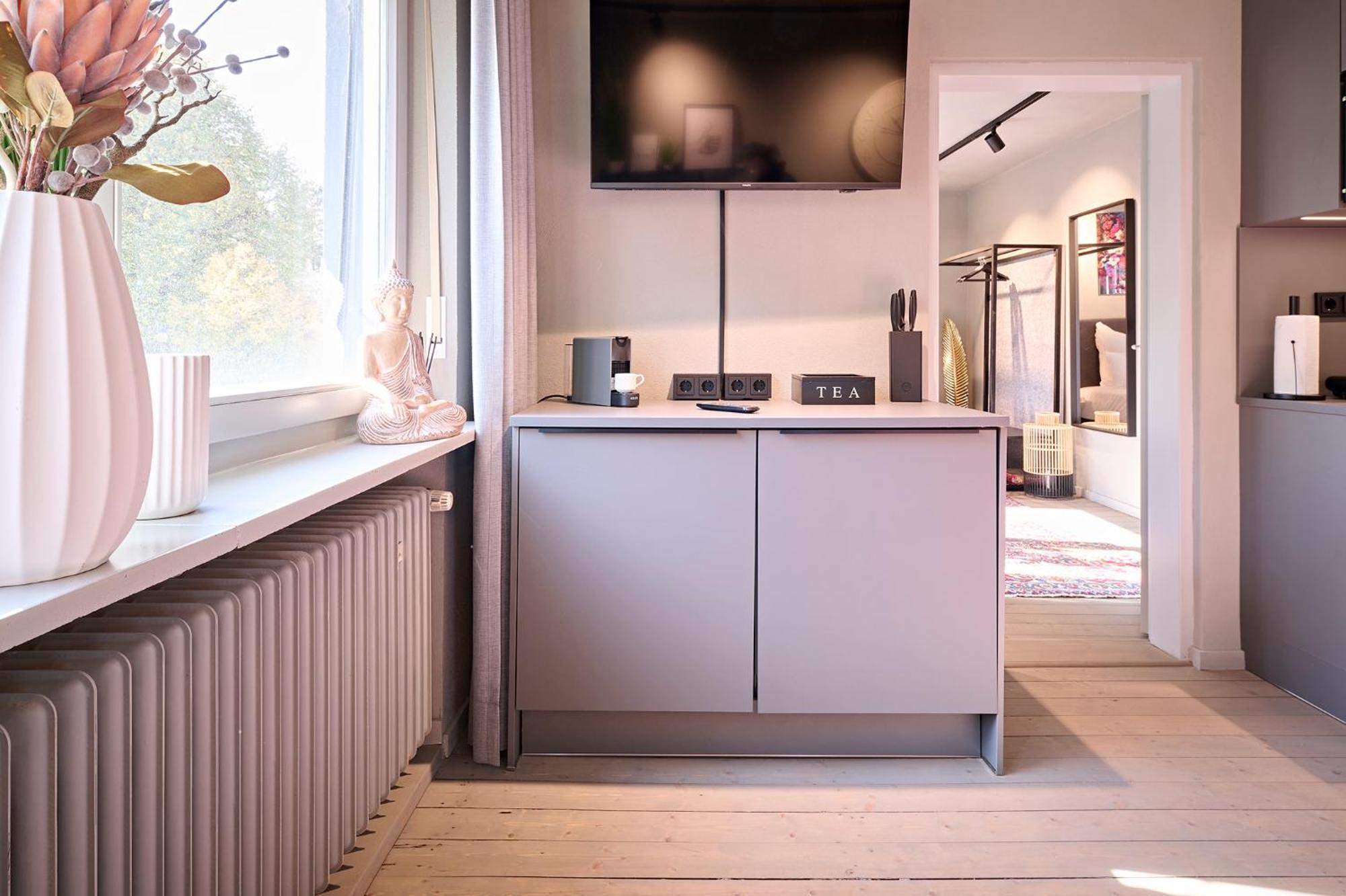 Xzllenz Kueche Bad S-Bahn Parken Smart-Tv Wellbeing Appartement Neunkirchen am Sand Buitenkant foto