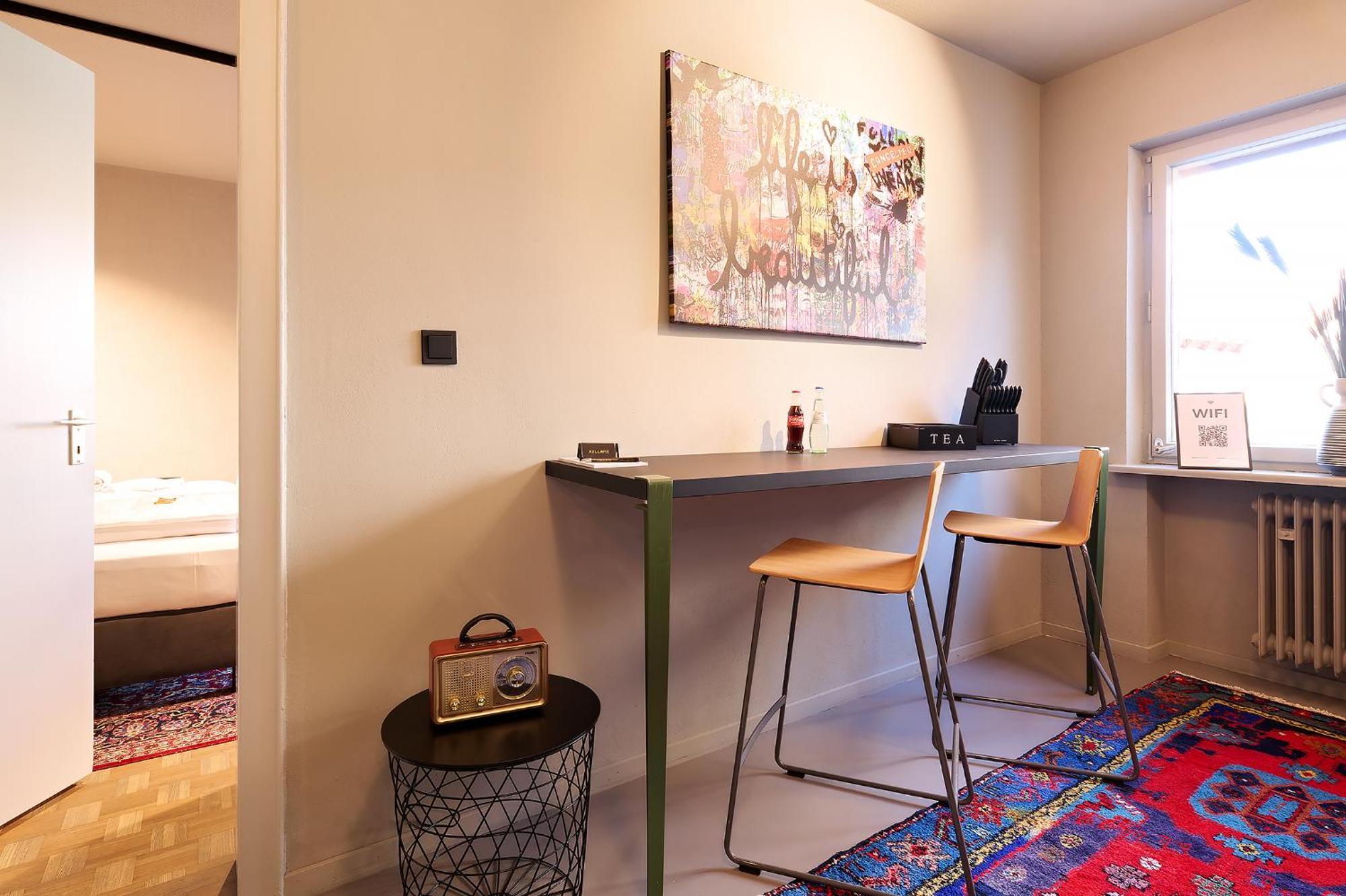 Xzllenz Kueche Bad S-Bahn Parken Smart-Tv Wellbeing Appartement Neunkirchen am Sand Kamer foto