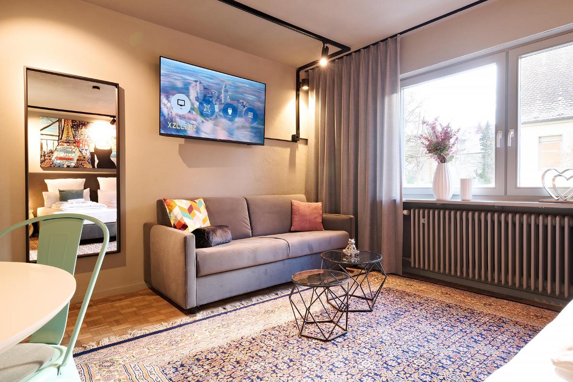 Xzllenz Kueche Bad S-Bahn Parken Smart-Tv Wellbeing Appartement Neunkirchen am Sand Buitenkant foto